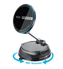 Load image into Gallery viewer, Promate 360 Revolving Wireless Charging Mount 15W MagSafe