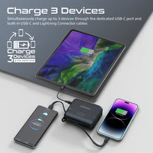 Load image into Gallery viewer, Promate Ultra-compact 20000mAh Fast Charging Power Bank with AC Charger