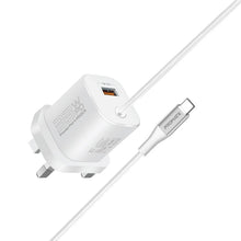 Load image into Gallery viewer, Promate 33w Super Speed Wall Charger With Quick Charge 3.0 Usb-c Power Delivery