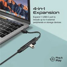 Load image into Gallery viewer, Promate 4-in-1 Multi-Port USB-C Data Hub