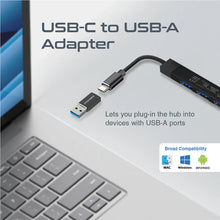 Load image into Gallery viewer, Promate 4-in-1 Multi-Port USB-C Data Hub