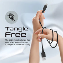 Load image into Gallery viewer, Promate Ultra-Fast USB-A to USB-C Soft Silicone cable