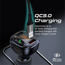 Load image into Gallery viewer, Promate FM Transmitter Kit with Handsfree & Quick Charge 3.0