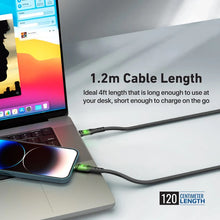 Load image into Gallery viewer, Promate 27 Watt Power Delivery Usb-c To Lighting Cable 120cm