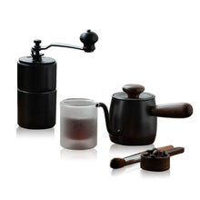 Load image into Gallery viewer, Stainless Steel Cup Set Manual Brewing Coffee Maker with Coffee Gift Box Manual Grinder for Making All Kinds of Coffee
