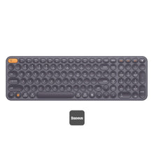 Load image into Gallery viewer, Baseus K01B Wireless Tri-Mode Keyboard Bluetooth 5.0 & Wireless 2.4G Silent Keyboards