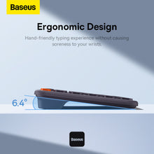 Load image into Gallery viewer, Baseus K01B Wireless Tri-Mode Keyboard Bluetooth 5.0 & Wireless 2.4G Silent Keyboards