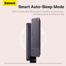 Load image into Gallery viewer, Baseus K01B Wireless Tri-Mode Keyboard Bluetooth 5.0 & Wireless 2.4G Silent Keyboards