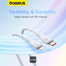 Load image into Gallery viewer, Baseus Pudding Series Fast Charging Cable With High-Speed Data Transmission Type-C to Lightning 20W 2.22A 2M