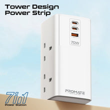Load image into Gallery viewer, promate charging station 70w ac sockets