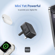 Load image into Gallery viewer, Baseus Palm 30W PD Type-C Fast Charging Wall Charger with Fast Charging Type-C to Type-C Data Cable