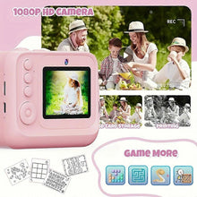 Load image into Gallery viewer, Mini Children 2.4-inch HD Dual Lens Instant Camera Photo Printer