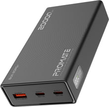 Load image into Gallery viewer, Promate Power Bank Bolt-20PD+ 20000mAh 35W USB-C PD Fast Charging