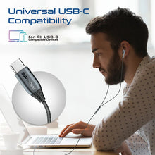 Load image into Gallery viewer, promate High Fidelity USB-C ENC Stereo Wired Earphone
