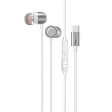 Load image into Gallery viewer, Promate Silken-enc High-fidelity Usb-c Earphones With Enc Mic, Inline Controls, Durable Metal Housing For Crystal-clear Calls, 1.2m Tpe Cable And Universal Compatibility, Silken-enc