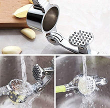 Load image into Gallery viewer, Stainless Steel Garlic Crusher Multi-Function Ginger Squeezer Chopper Nutcracker