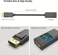 Load image into Gallery viewer, Tecsa Displayport to HDMI Adapter