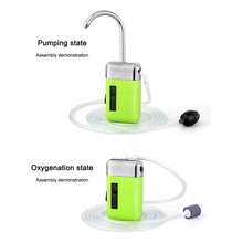 Load image into Gallery viewer, 3 in 1 Fishing Tap and Oxygen Pump Tool, Three in One Water Tap with LED Light, Portable Fish Aquarium Air Pump