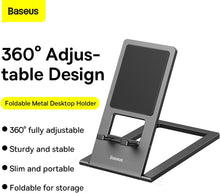 Load image into Gallery viewer, Baseus Foldable Metal Desk Stand