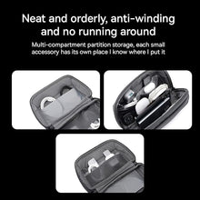 Load image into Gallery viewer, Brave Travel Bag, Electronic Organizer Storage Bag Includes Power Bank, Charger and Charging Cable
