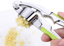 Load image into Gallery viewer, Stainless Steel Garlic Crusher Multi-Function Ginger Squeezer Chopper Nutcracker