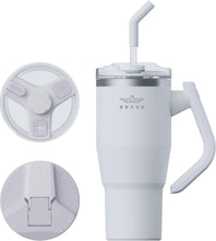 Load image into Gallery viewer, Stainless Steel 1200ml Insulated Tumbler with 180° Rotating Handle and Lid with Straw, 100% Leak Proof Travel