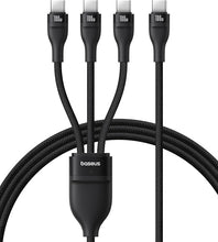Load image into Gallery viewer, Baseus 3-in-1, 100W Multi Charging USB C to USB C Cables, 1.5M
