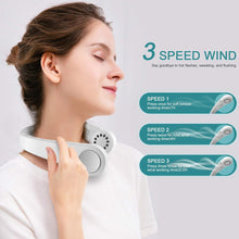 Load image into Gallery viewer, Portable Neck Fan, Hands-Free Bladeless Fan
