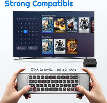 Load image into Gallery viewer, W3 Air Mouse Wireless Remote Control With IR Learning Voice Inputting Double-Faced Air Fly Mouse For PC TV Box Tablet