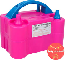 Load image into Gallery viewer, Portable Electric Dual Nozzle Air Blower for Fast Balloon Inflation and Party Decoration