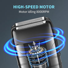 Load image into Gallery viewer, KEMEI Professional Electric Foil Shaver for Men, Beard Trimmer & Men's Grooming Tool