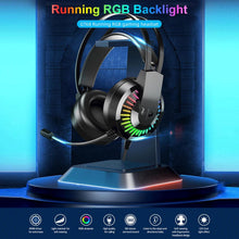Load image into Gallery viewer, N YORK Wired Headset Head-Mounted Earphone 3.5MM USB Interface LED RGB