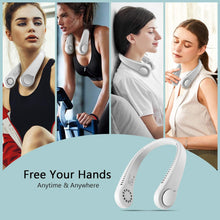 Load image into Gallery viewer, Portable Neck Fan, Hands-Free Bladeless Fan