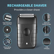Load image into Gallery viewer, KEMEI Professional Electric Foil Shaver for Men, Beard Trimmer & Men's Grooming Tool