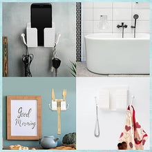 Load image into Gallery viewer, Wall Mount Phone Holder Phone Stand . Multi Purpose Phone Charging Dock 2pieces