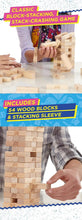 Load image into Gallery viewer, Classic Jenga Game, Genuine Hardwood Blocks, Jenga Stacking Tower Party Game For Family