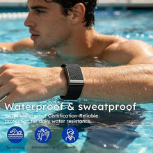 Load image into Gallery viewer, Smart Fitness Tracker Bracelet without Screen, Heart Rate Monitor, Calorie Counter black