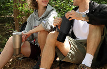 Load image into Gallery viewer, Stainless Steel 1200ml Insulated Tumbler with 180° Rotating Handle and Lid with Straw, 100% Leak Proof Travel