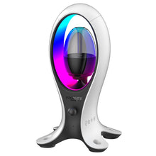 Load image into Gallery viewer, promate Dynamic High Fidelity Dual Mode RGB Speaker w/ Headphone Stand & USB Hub
