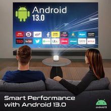 Load image into Gallery viewer, Promate Ultra-Portable 4K Wireless DLP Projector with touch controls