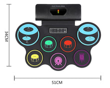 Load image into Gallery viewer, Hand Roll Drum Set Multiuse Practical Tools Music