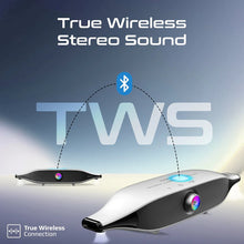 Load image into Gallery viewer, promate 20W BassBoost™ Quad Speaker Wireless RGB Soundbar