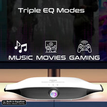 Load image into Gallery viewer, promate 20W BassBoost™ Quad Speaker Wireless RGB Soundbar