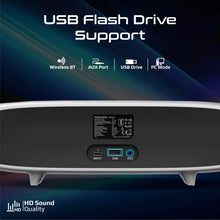 Load image into Gallery viewer, promate 20W BassBoost™ Quad Speaker Wireless RGB Soundbar