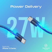 Load image into Gallery viewer, Promate 27W Super-Fast USB-C to Lightning Cable