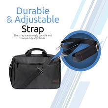 Load image into Gallery viewer, Promate Premium Lightweight Messenger Bag for Laptops up to 15.6