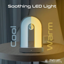 Load image into Gallery viewer, Promate 3-in-1 Bluetooth Speaker wilress charger with night lamp