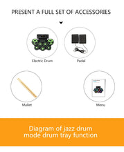 Load image into Gallery viewer, Hand Roll Drum Set Multiuse Practical Tools Music