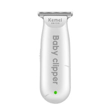Load image into Gallery viewer, KEMEI Baby Hair Clippers Electric Hair Trimmer with 3 Heads & 3 Guide Combs Waterproof
