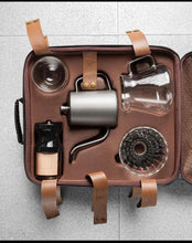 Load image into Gallery viewer, Portable Pour Over Drip Coffee Maker Set With Travel Case